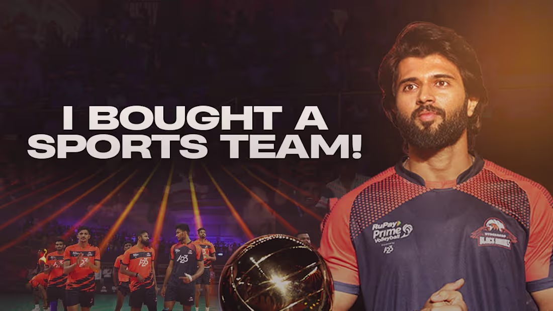 Cover image for I Bought Sports Team! - Vijay Deverakonda - YouTube