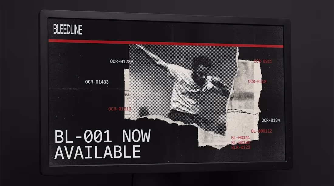 Cover image for BLEEDLINE Website and Brand Identity Project