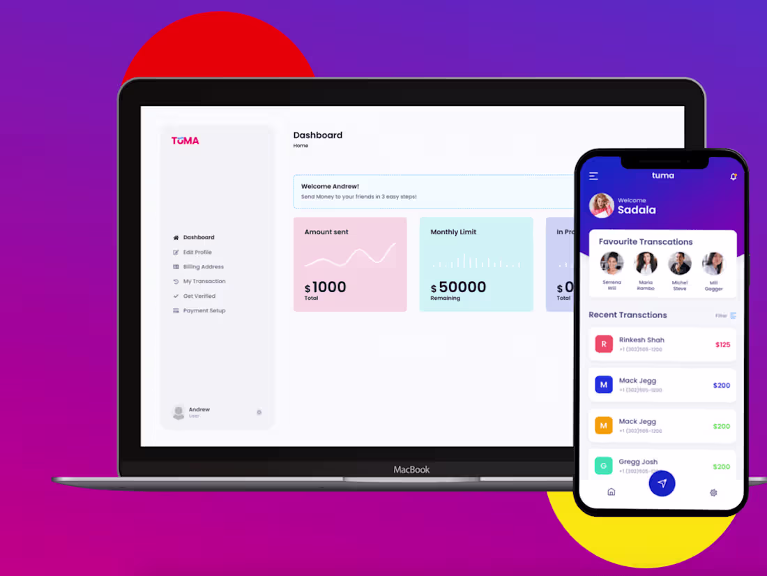 Cover image for Send Money Abroad | Mobile APP | UX UI