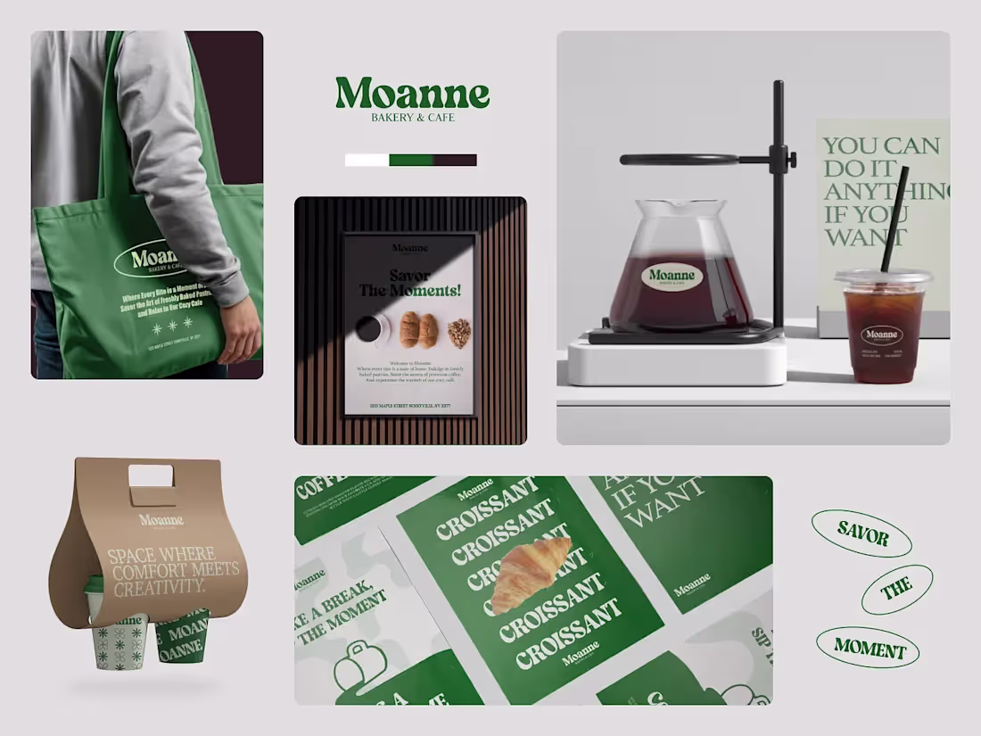 Cover image for Moanne Bakery and Cafe - Visual Branding