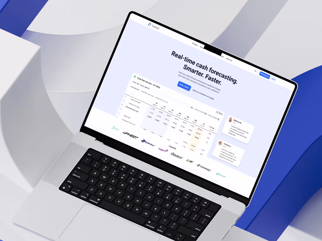 Cover image for Caleido is an FP&A platform