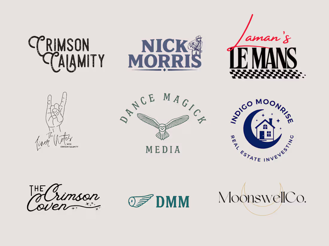 Cover image for Custom Logo Design for Artists & Creative Brands