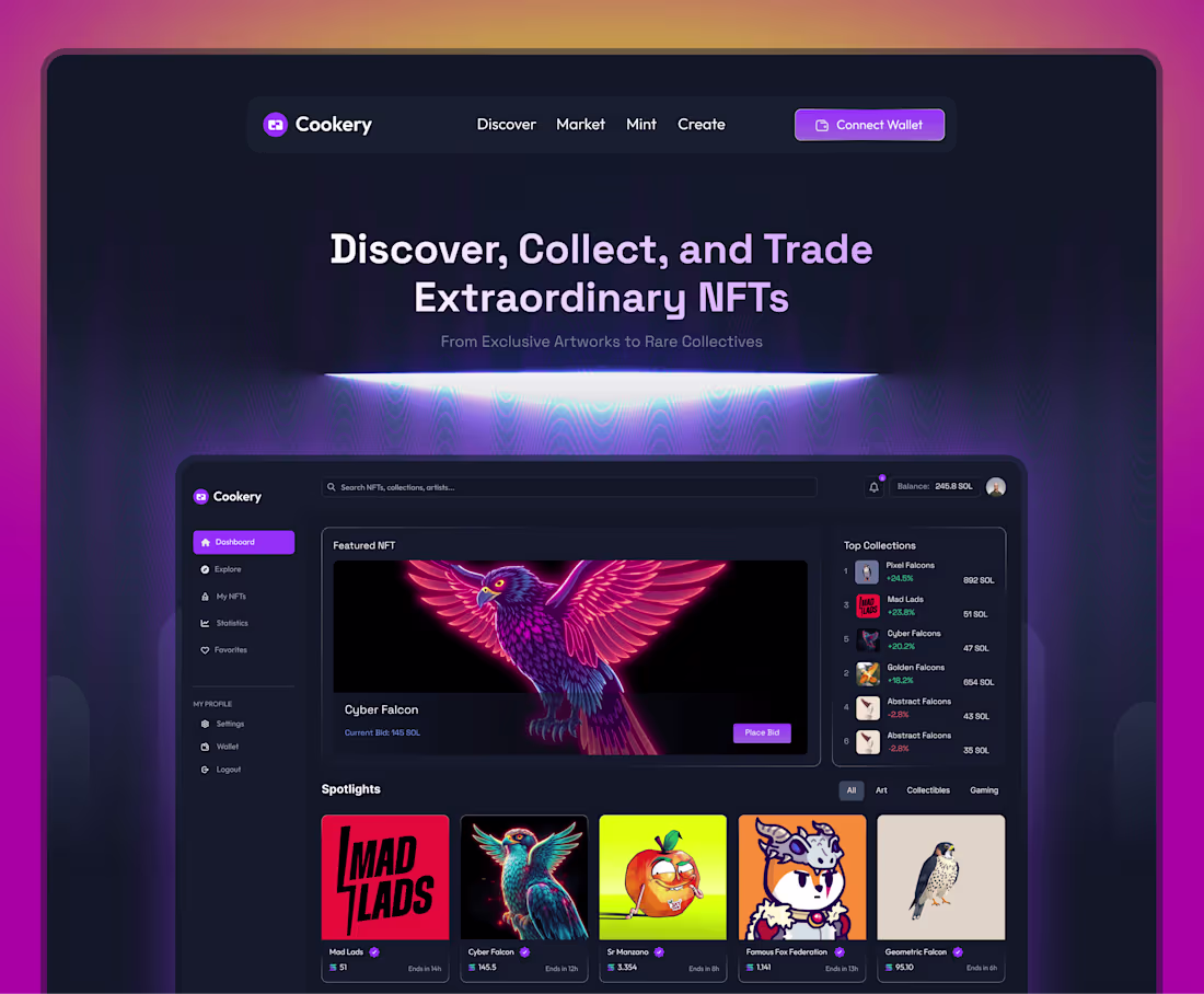 Cover image for NFT Marketplace