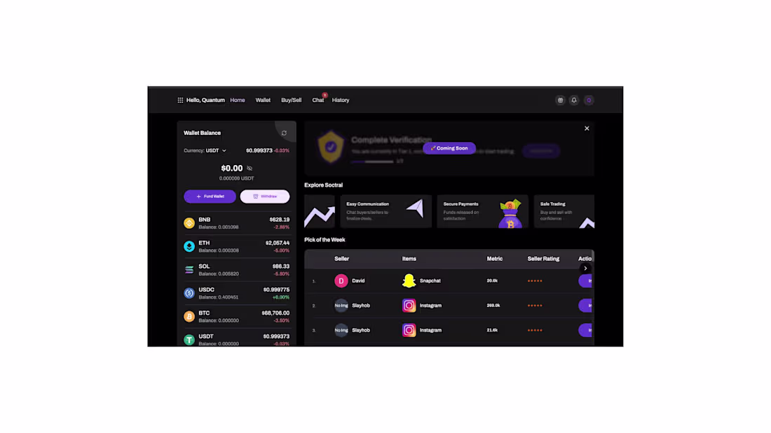 Cover image for Soctral — Social Media Account