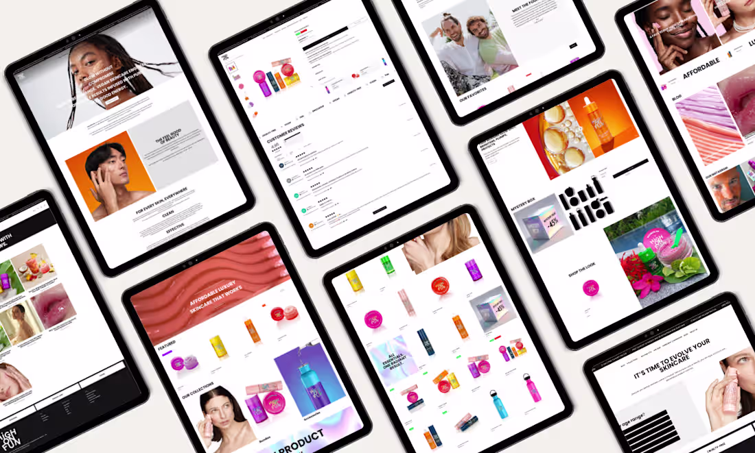 Cover image for SkinCare Brand - Custom Shopify