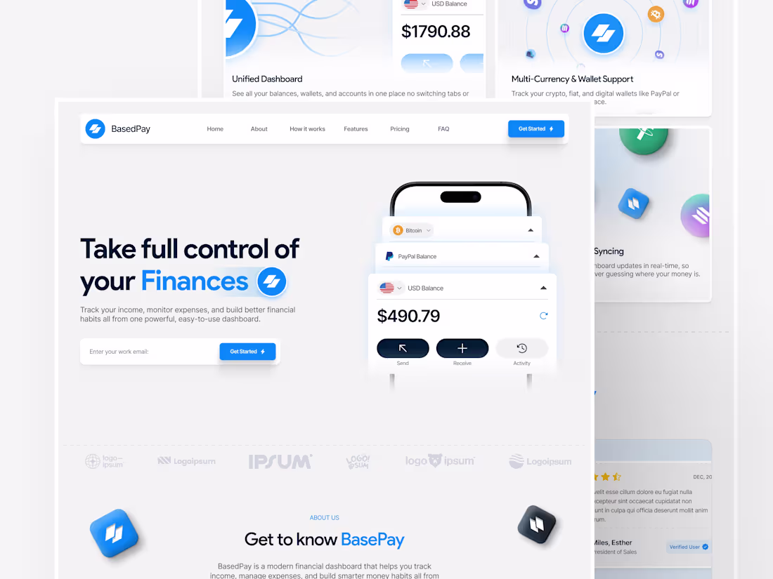 Cover image for BasePay Landing Page | Case Study