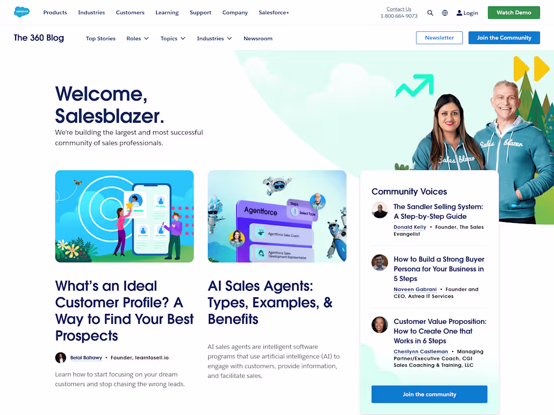 Cover image for Salesforce’s Salesblazer