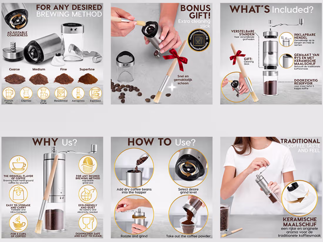 Cover image for Product Listing Images/Infographics