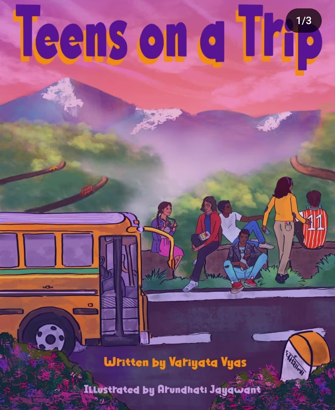 Cover image for Teens on a Trip (book cover)