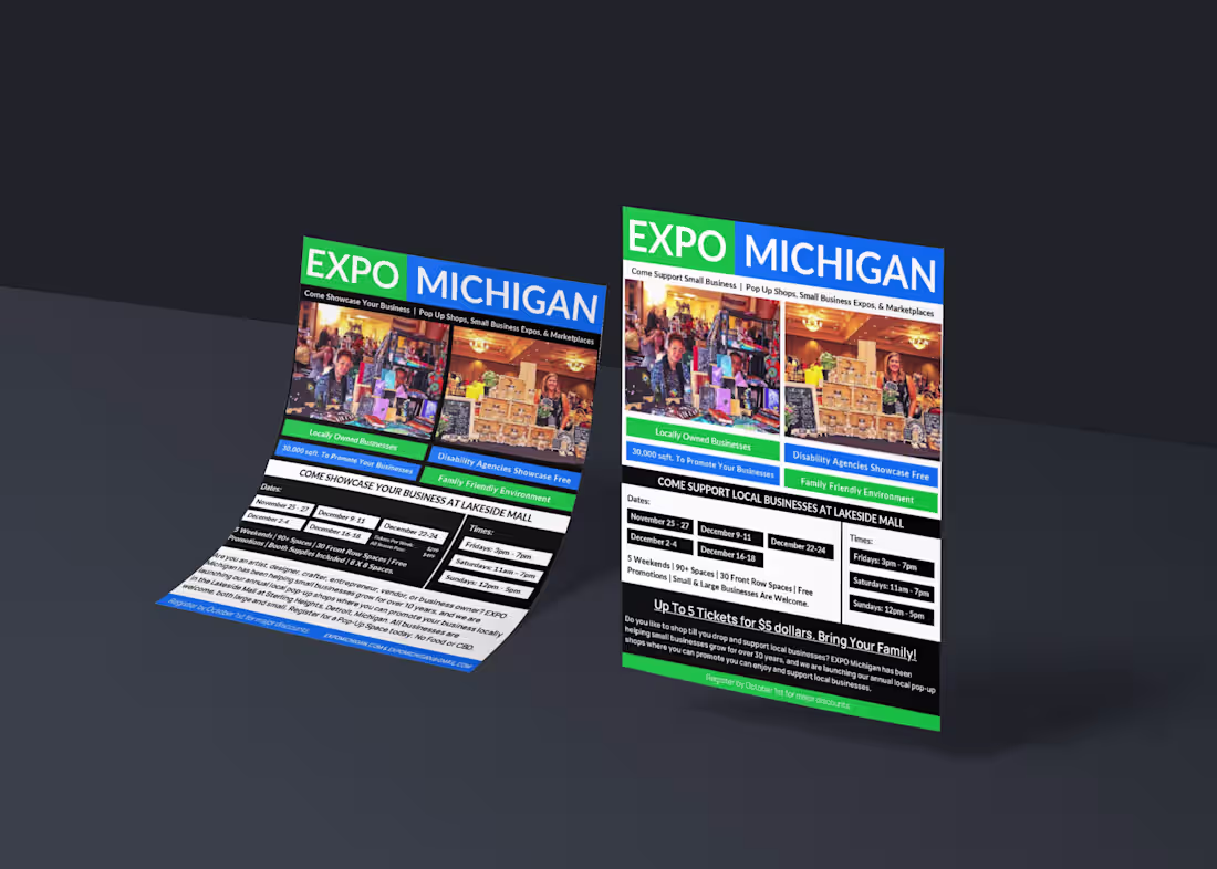 Cover image for 🔥TRANFORMING Local Business Expo Social Media & Flyer Design