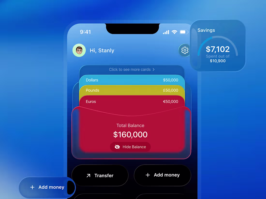 Cover image for Liquid Glass Effect for Fintech Experience