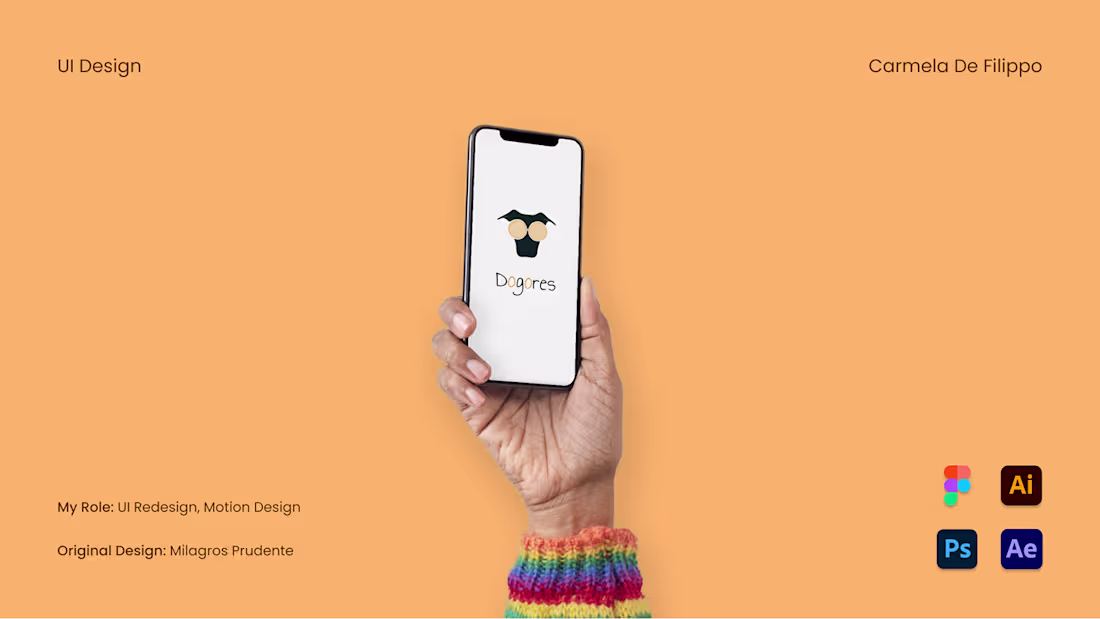 Cover image for UI ReDesign - Dogores, Dog Adoption App