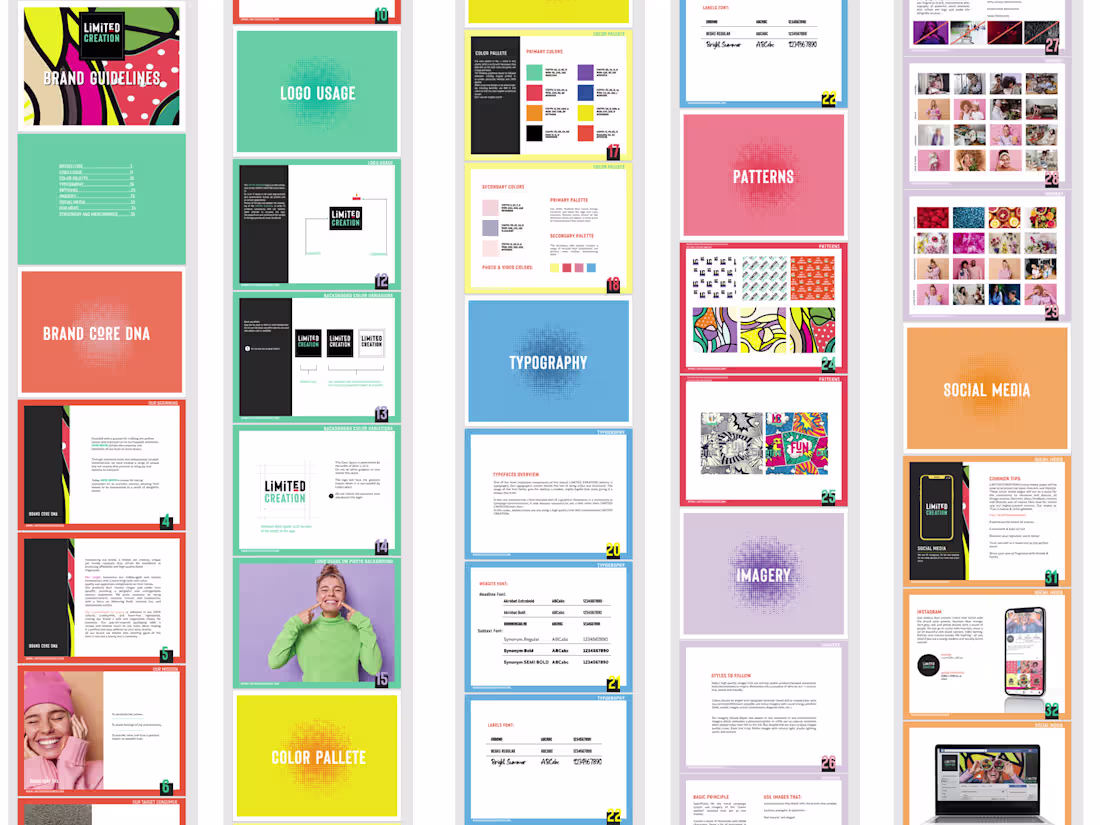 Cover image for Brand kit design, Logo, Logo assets, Brand guidelines