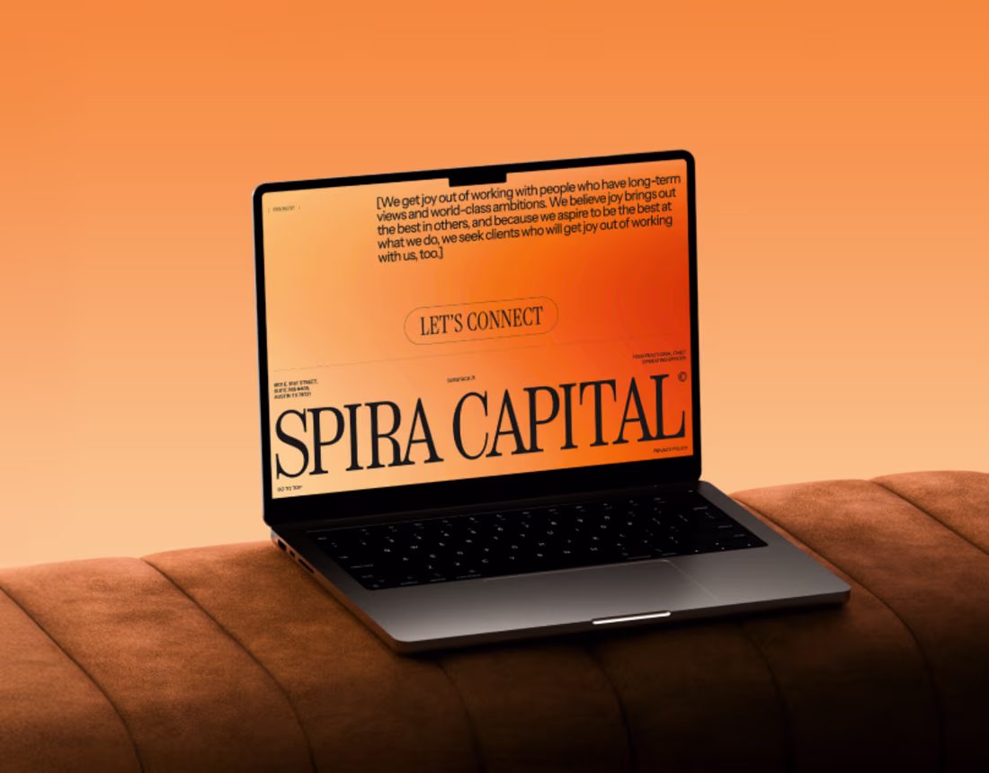 Cover image for Spira Capital | Branding • Website Design & Development