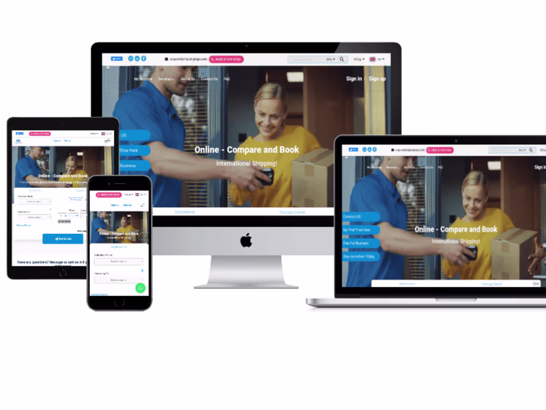 Cover image for Best International Courier/Package Shipping Worldwide