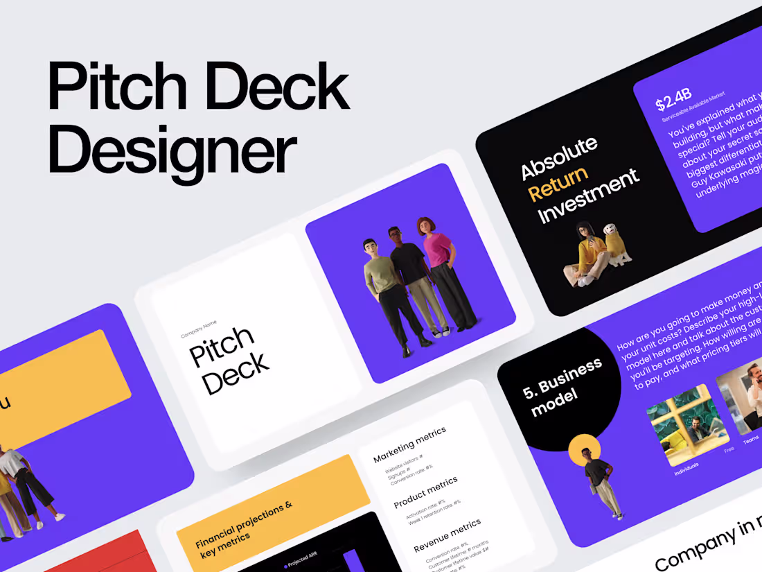 Cover image for Pitch Deck Design
