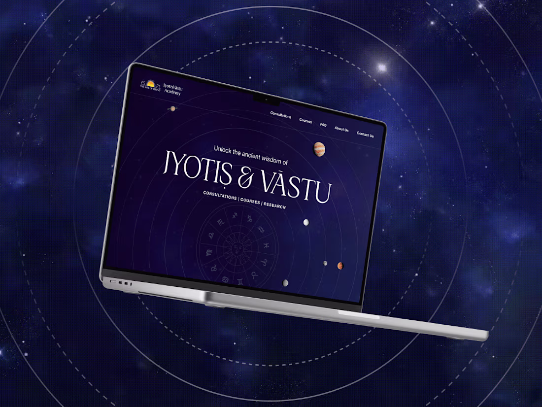 Cover image for Vedic Astrology Website Re-Design
