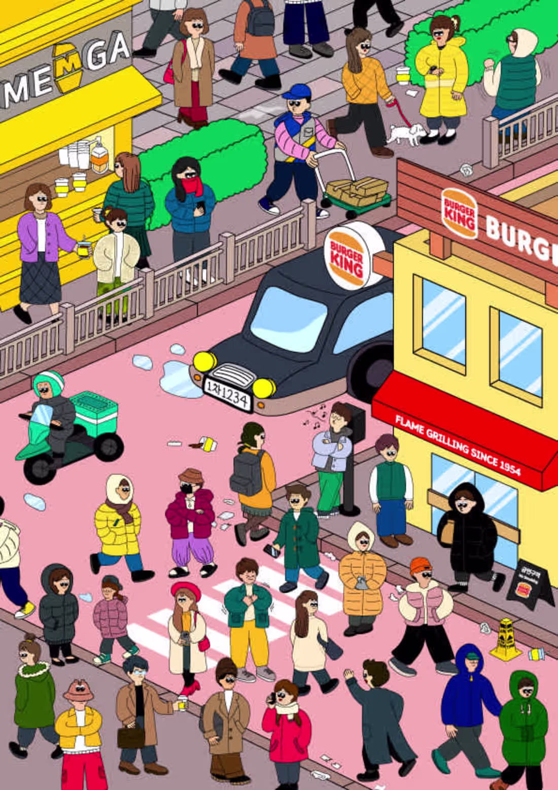 Cover image for Street View of the City on a Cold Day