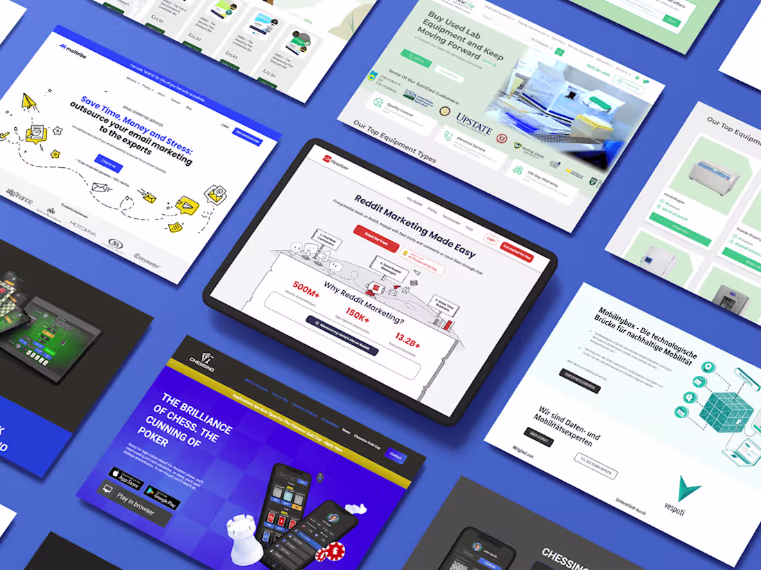 Cover image for SaaS Landing Page Design & Development