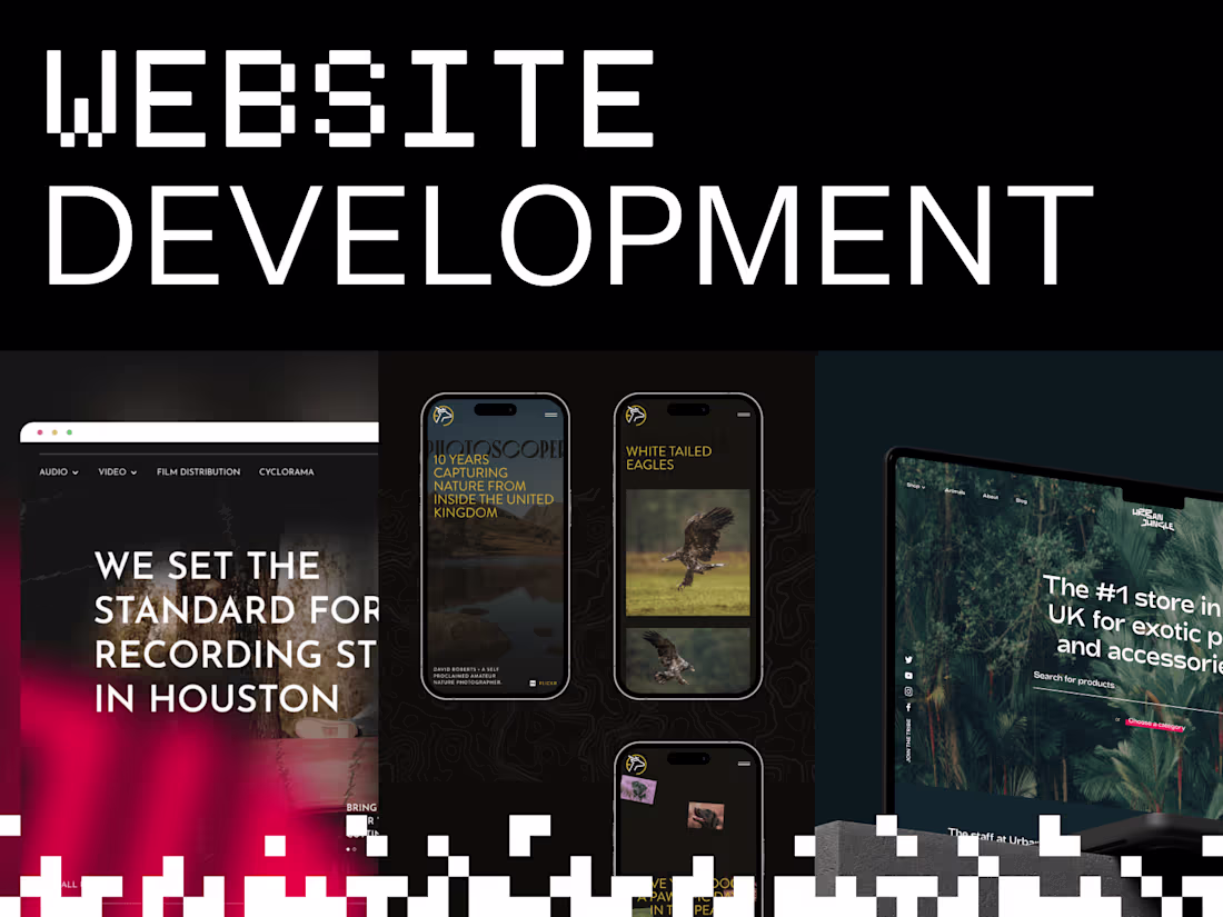 Cover image for Award winning & modern website development