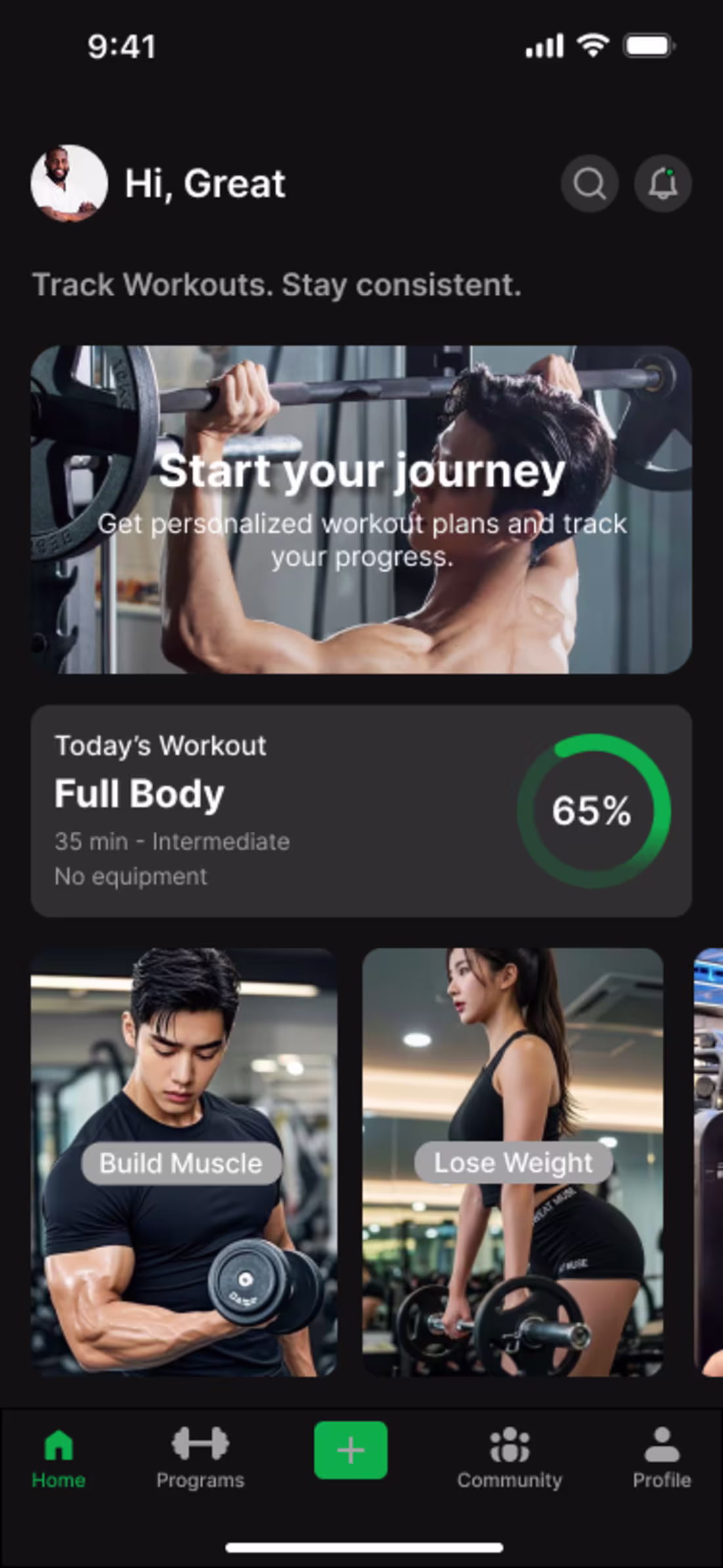 Cover image for Gym App - Social Workout