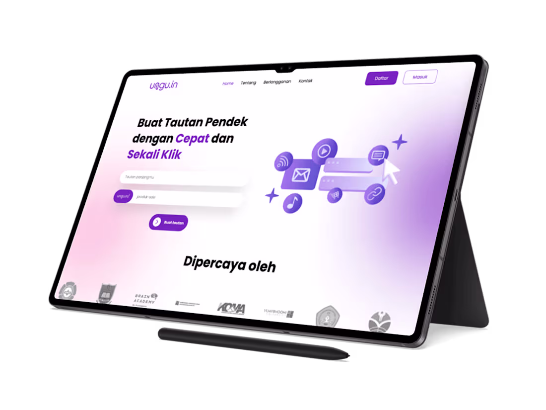 Cover image for Ungu.in - Management link platfrom