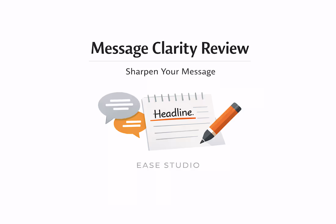 Cover image for Message Clarity Review