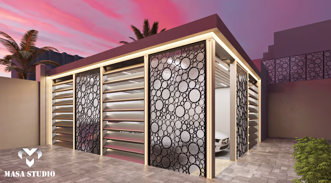 Cover image for Villa parking