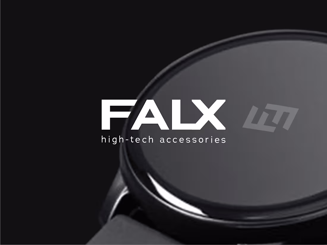 Cover image for FALX High-Tech Accessories | Brand Identity Design