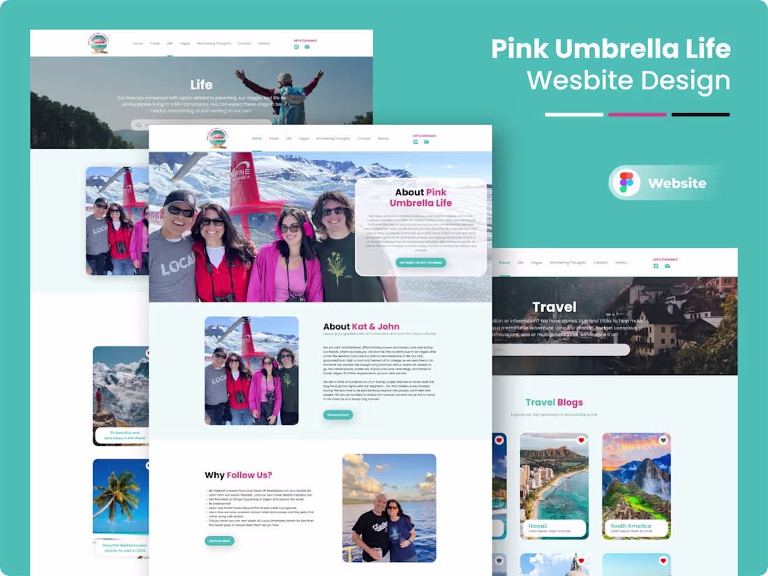 Cover image for Loved bringing the personality of Pink Umbrella Life to life...