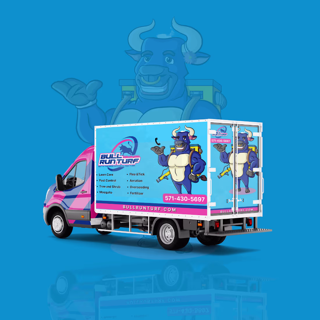 Cover image for Bull Run Turf Care | Creative Brand Strategist