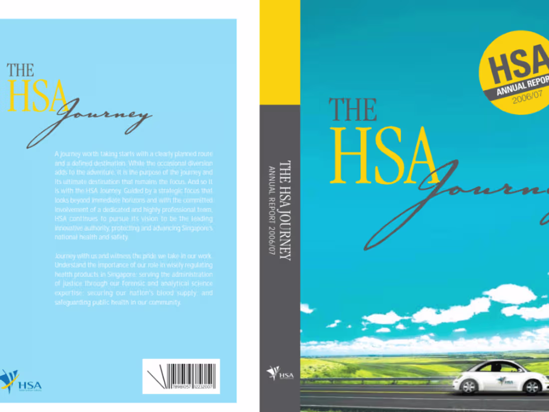 Cover image for Copywriting of HSA Annual Report