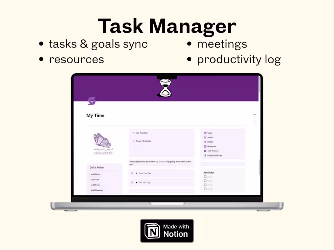 Cover image for My Time - Task Management Dashboard