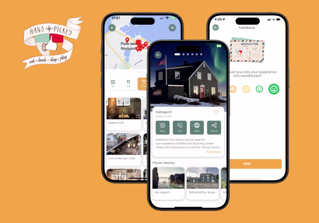 Cover image for React Native | Handpicked Iceland Travel Guide App