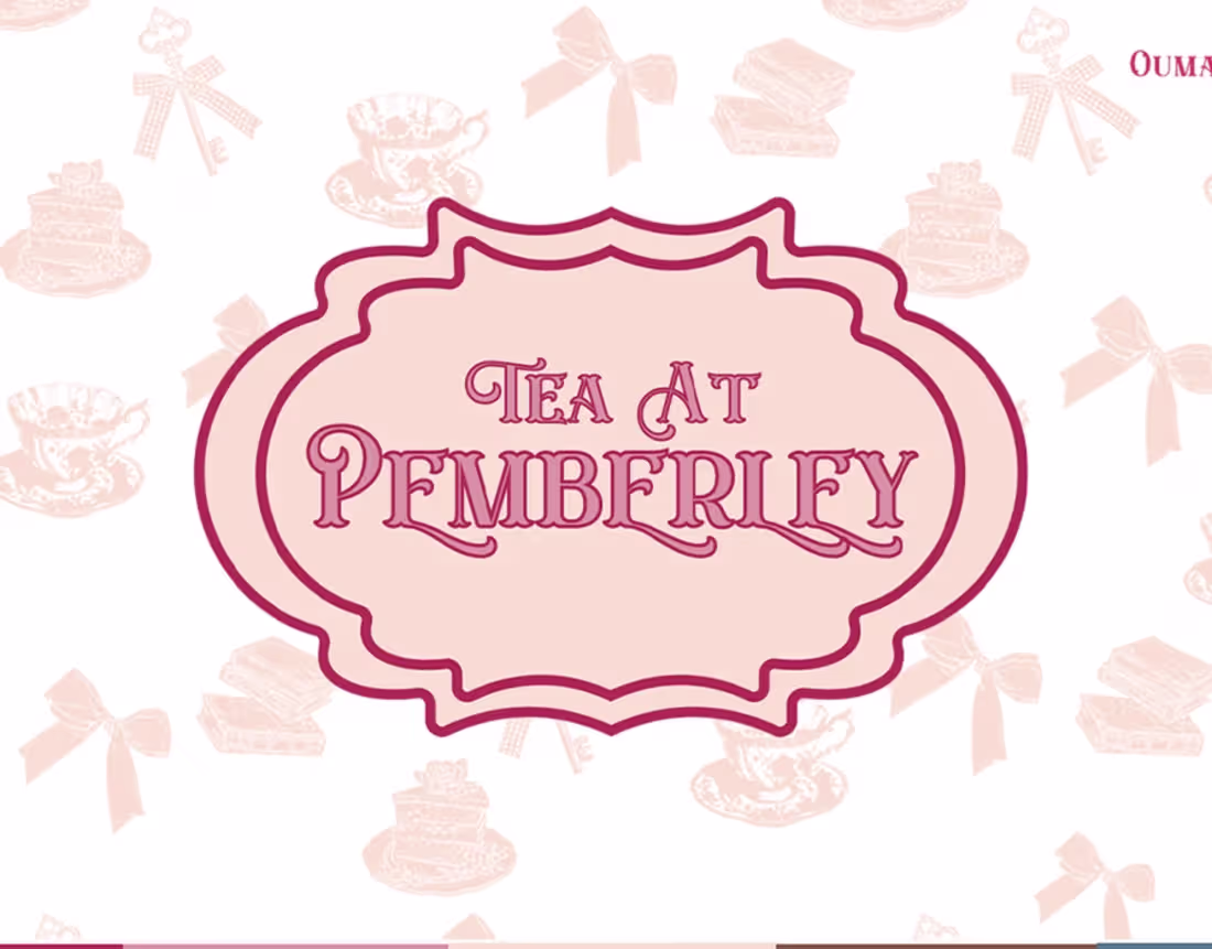 Cover image for Tea At Pemberley branding project