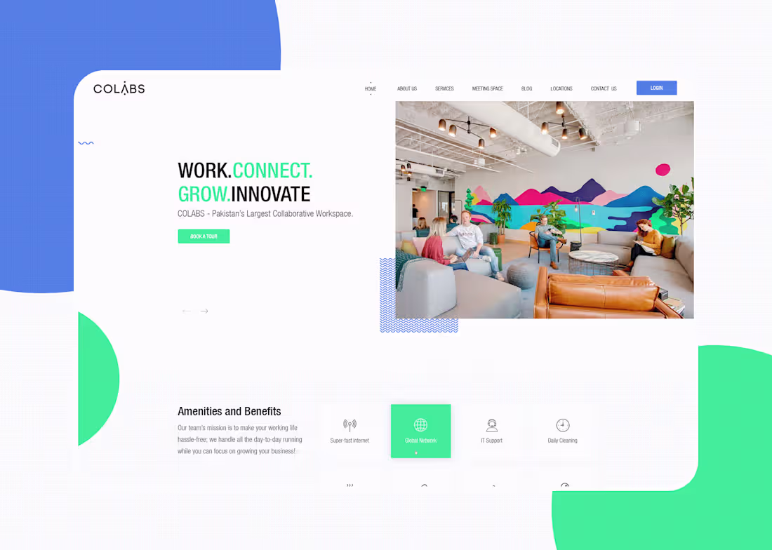 Cover image for Colabs - Website