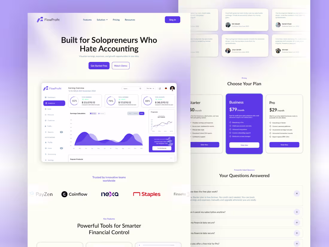 Cover image for Clean, intuitive digital product design