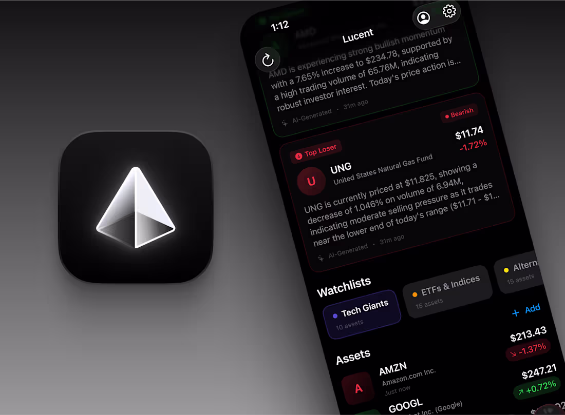 Cover image for Some in progress icon and UI work for an upcoming market int...