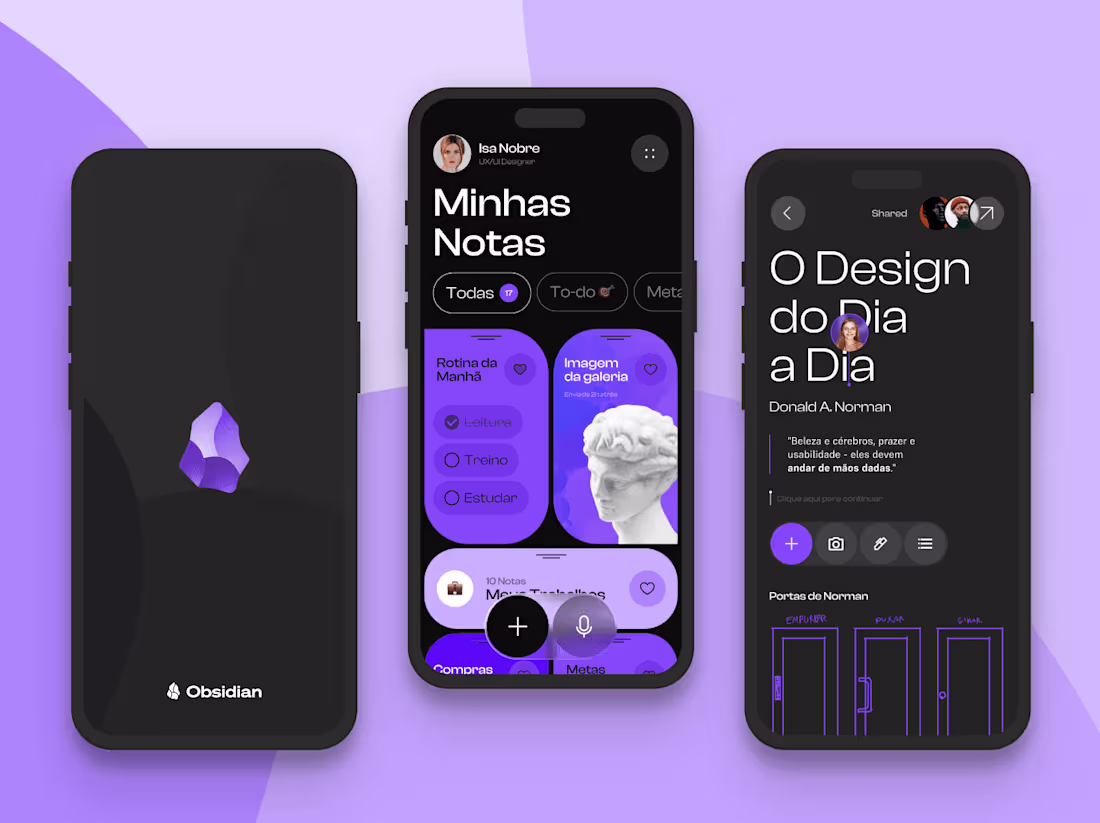 Cover image for Obsidian Notes App Mobile