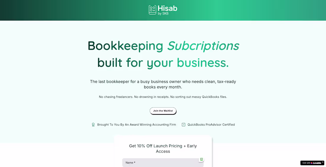 Cover image for Website Design + Maintenance