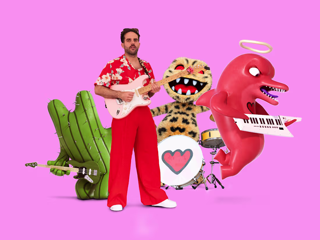 Cover image for Loveboy and His Imaginary Friends