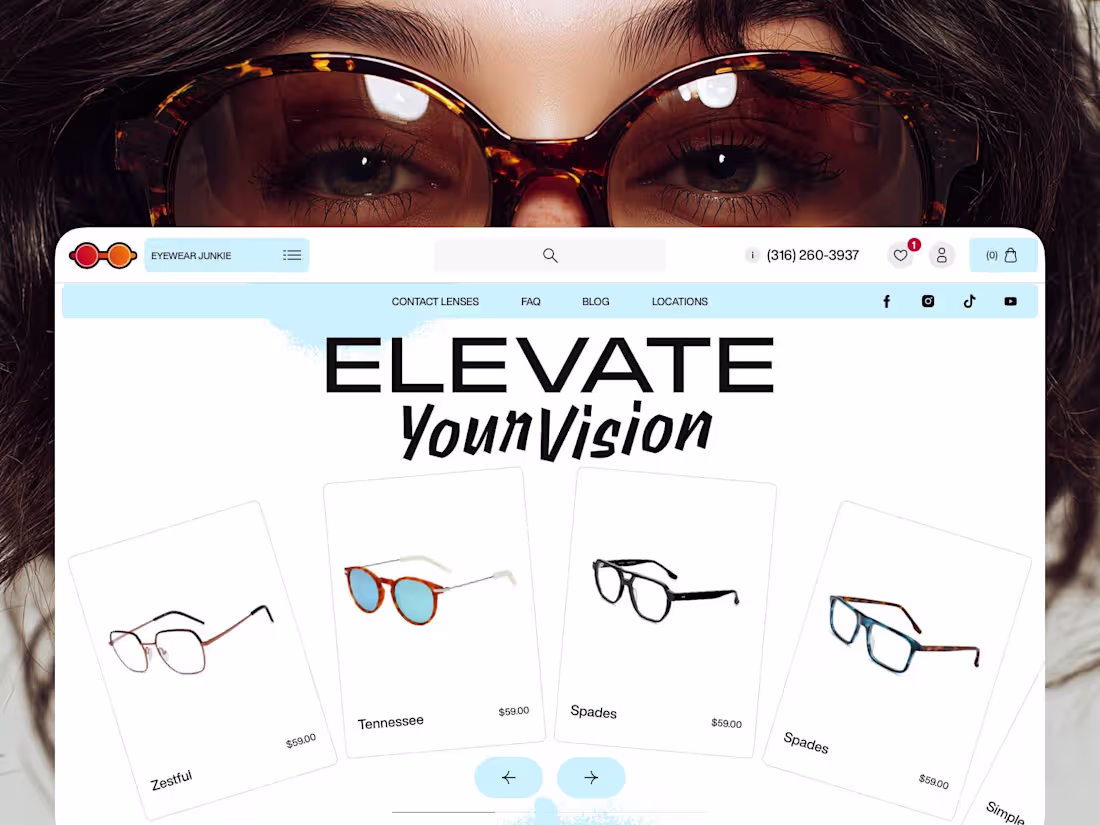 Cover image for Eyewear Junkie