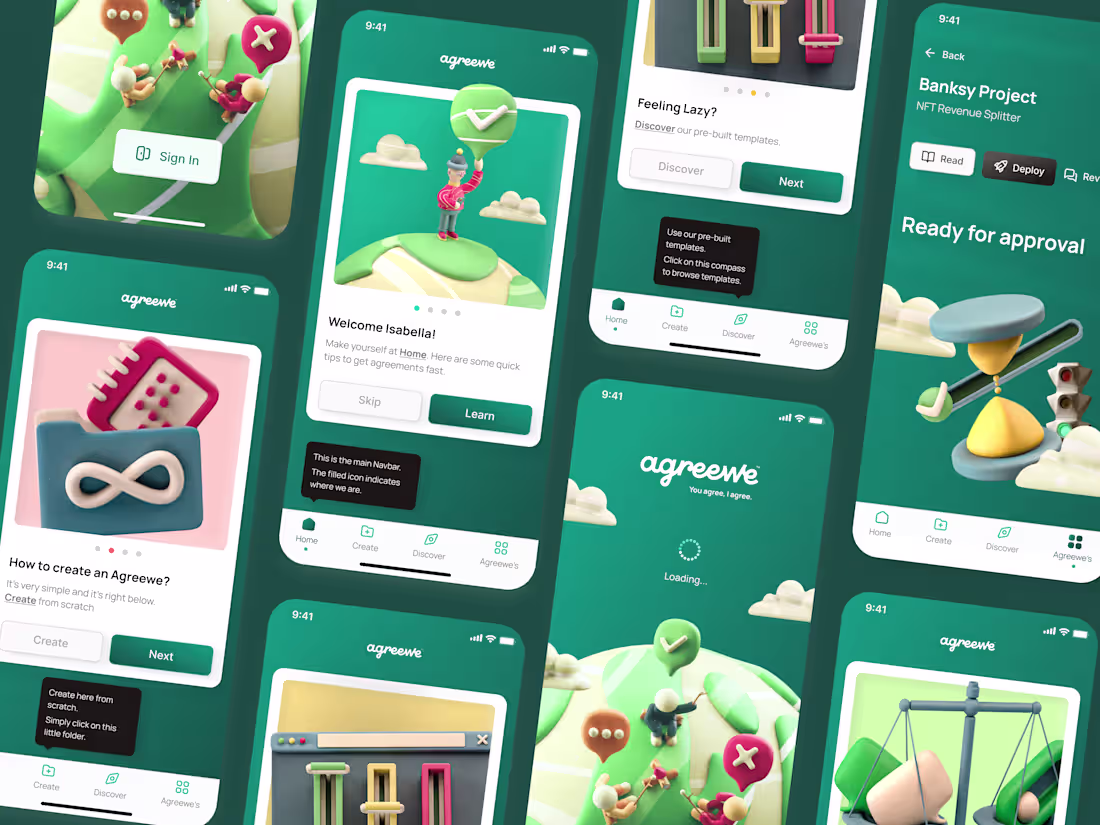 Cover image for Brand Design for Agreewe