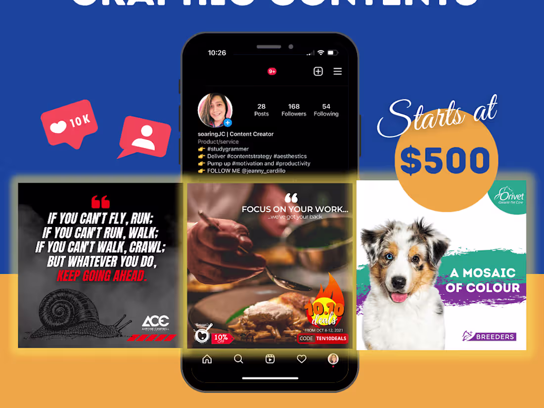 Cover image for Quality Branded Content Graphics Design