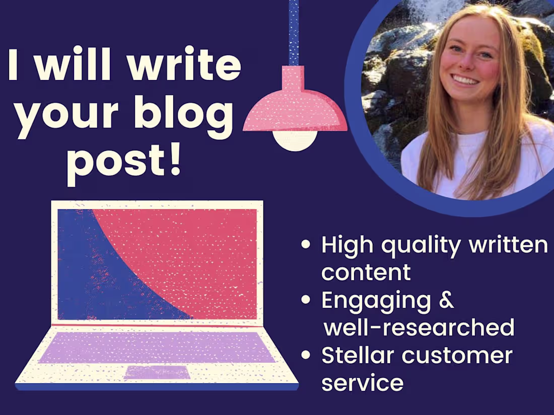 Cover image for I will write SEO-optimized blogs for your website. 