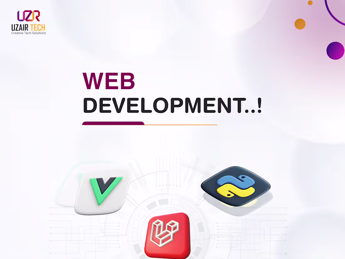 Cover image for Complete Professional Website Development (Frontend + Backend)