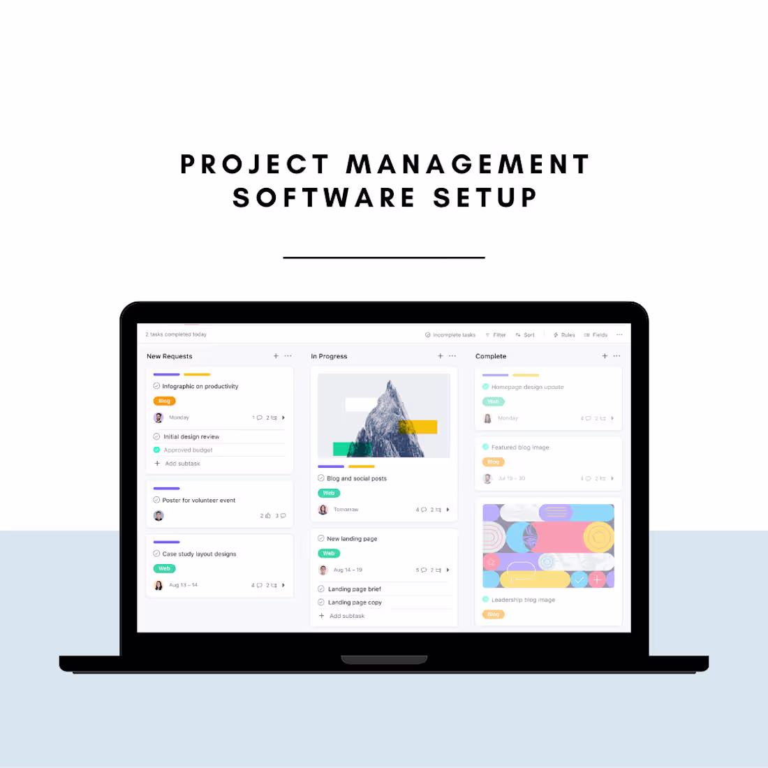 Cover image for Project Management Software Setup & Optimization