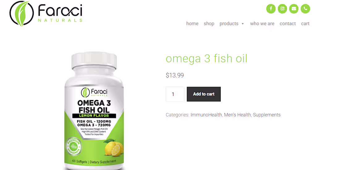 Cover image for Faraci Nutrition