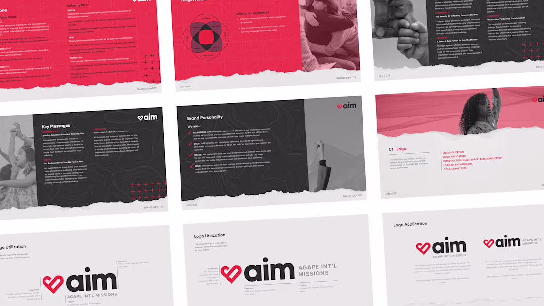 Cover image for AIM 2025 Brand Kit design.