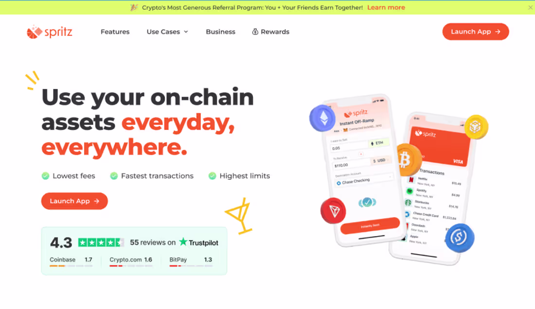 Cover image for Crypto network website